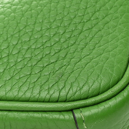 Hermes Taurillon Clemence Mini Lindy 20 Vert Yucca 11 of 12