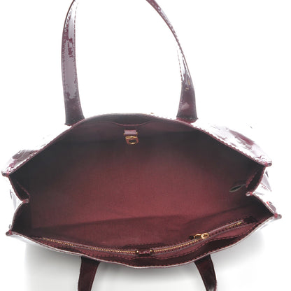 Louis Vuitton Vernis Wilshire PM Rouge Fauviste 5 of 8