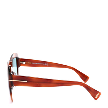 Tom Ford Hutton-02 TF664 Square Sunglasses Tortoise 3 of 9