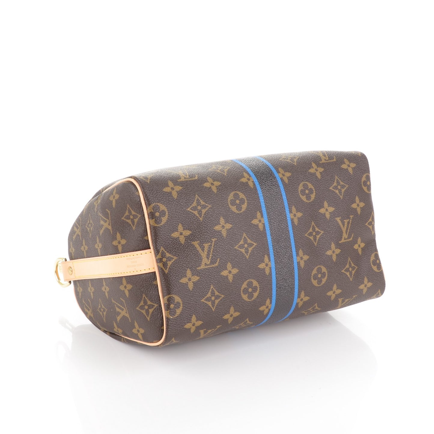 Monogram My LV Heritage Speedy Bandouliere 25 Noir Blue de France