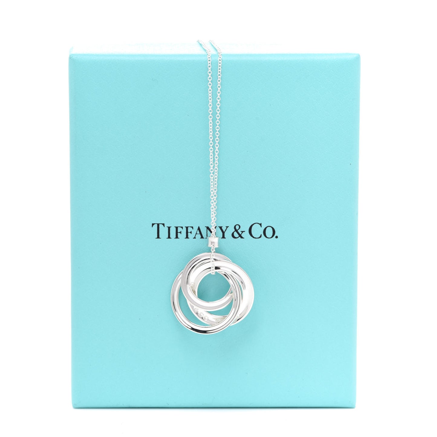 Sterling Silver 1837 Circles Pendant Necklace