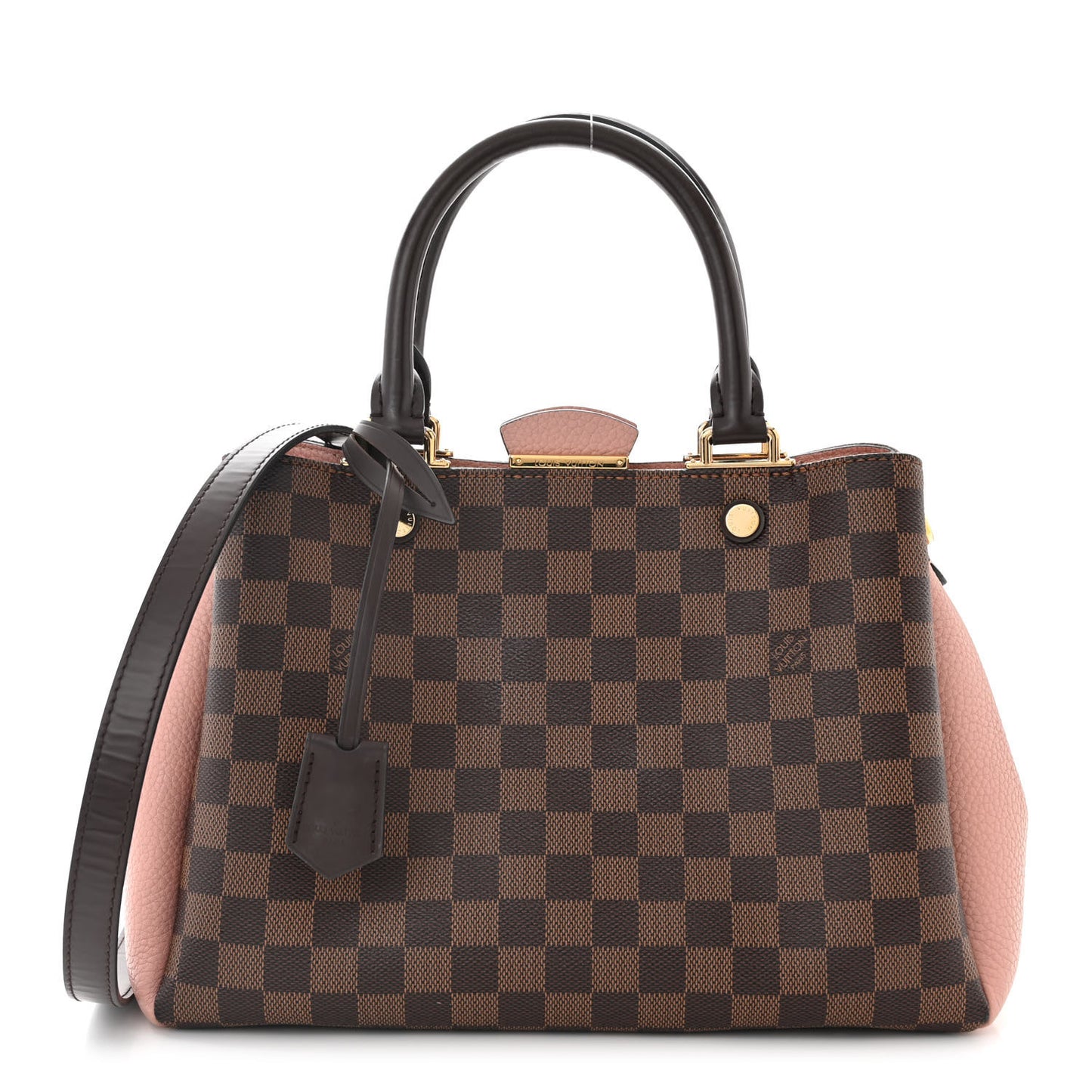 Damier Ebene Cuir Taurillon Brittany Magnolia