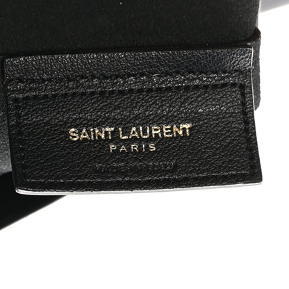 Saint Laurent Calfskin Large Shopping Tote Black 7 of 13