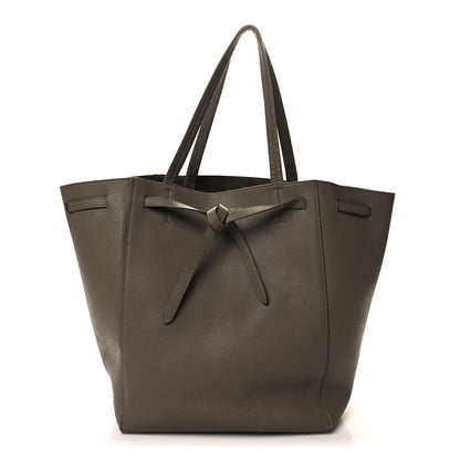 Celine Soft Grained Calfskin Small Belt Cabas Phantom Taupe 1 of 10