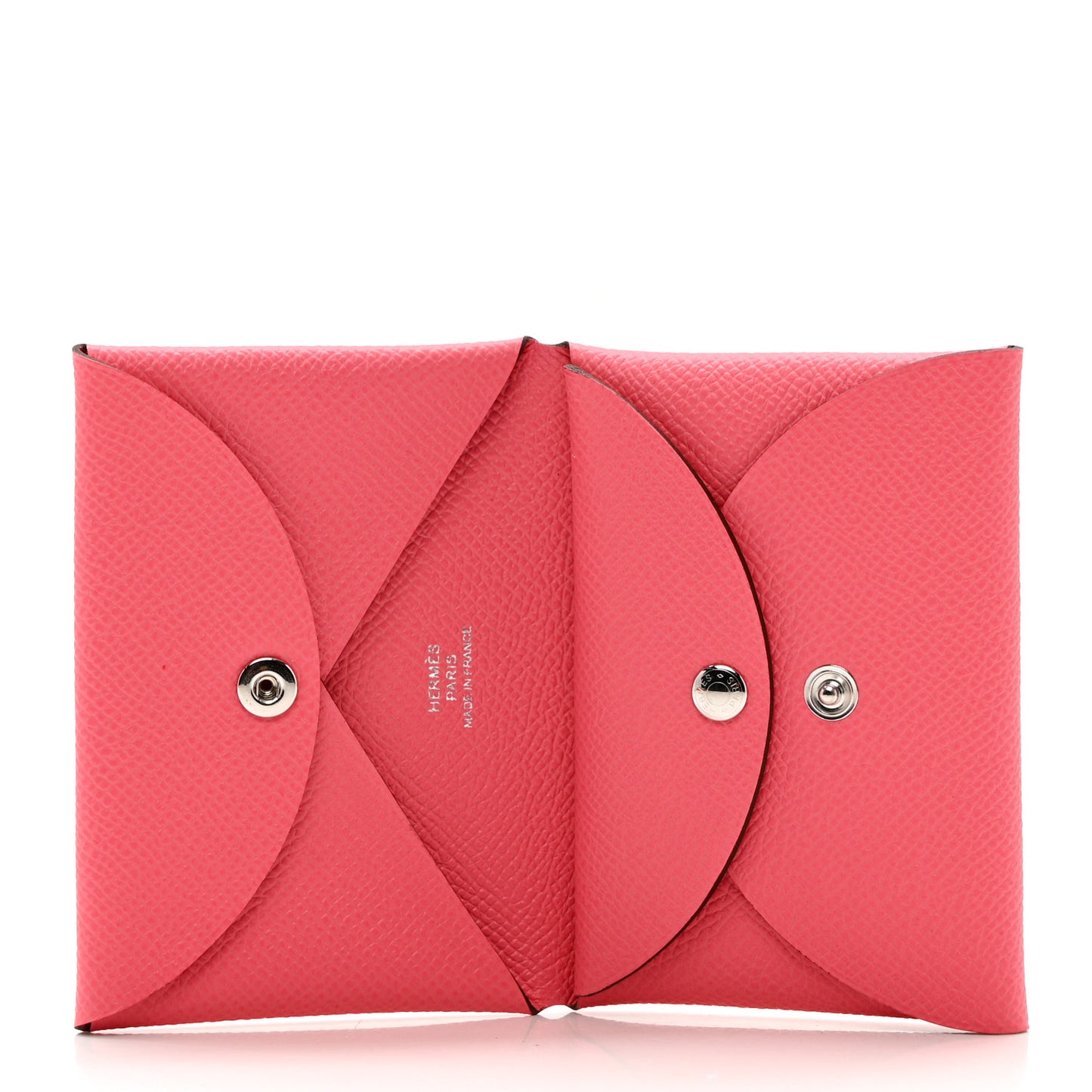 Epsom Calvi Duo Card Case Rose Azalee