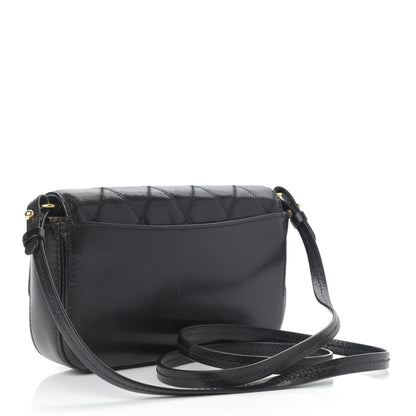 Givenchy Goatskin Quilted GV3 Mini Pocket Convertible Bag Black 3 of 8
