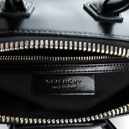 Givenchy Shiny Lord Calfskin Mini Antigona Black 6 of 7