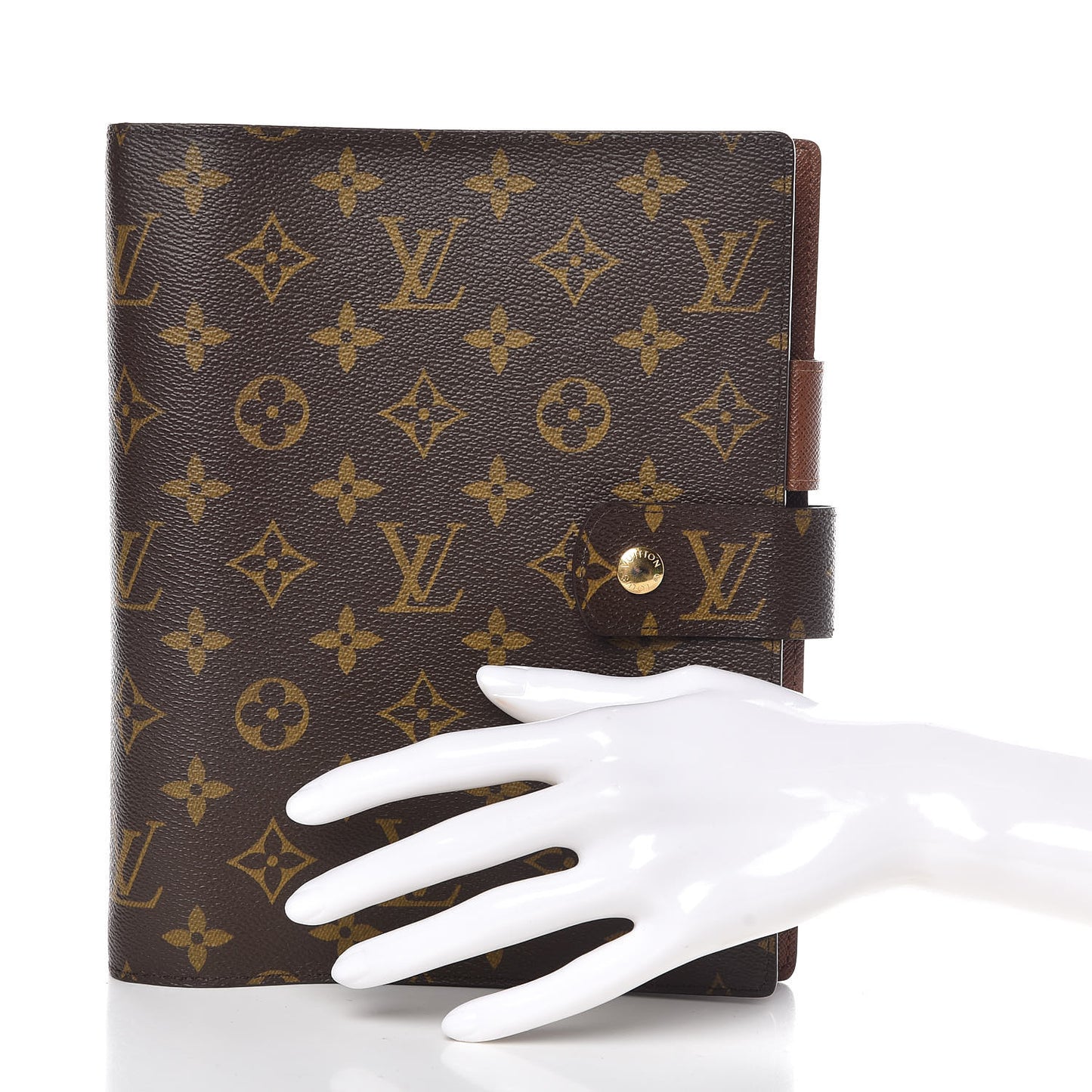 Monogram Large Ring Agenda Cover