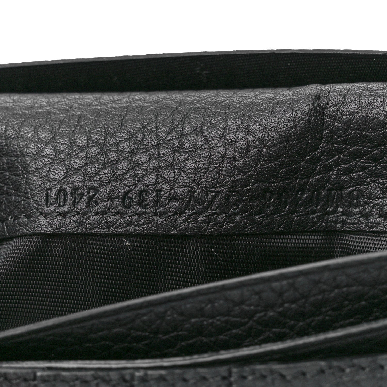 Fendi Cuoio Romano Selleria Peekaboo Continental Wallet Asfalto 11 of 16