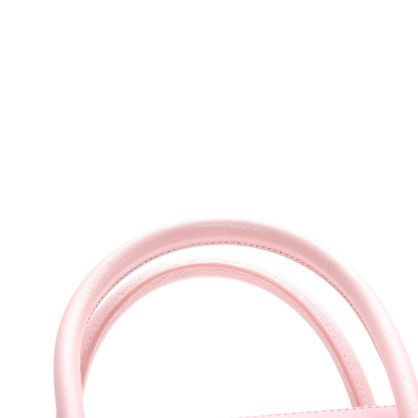 Sugar Goatskin Small Antigona Bright Pink