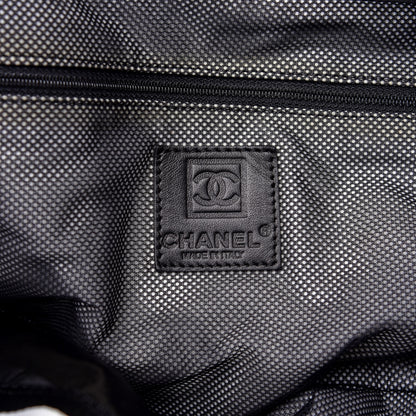 Chanel Nylon XL Sport Travel Bag Black 7 of 8
