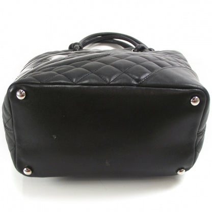 Chanel Calfskin Quilted Small Cambon Tote Black 4 of 12