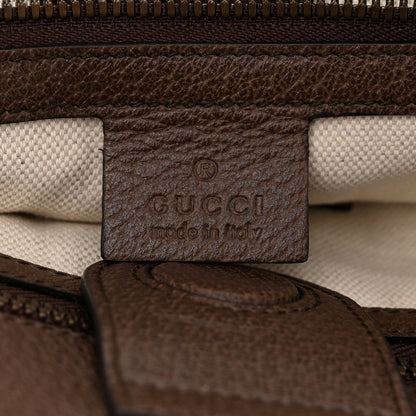 Gucci Soft GG Supreme Monogram Web Bosco Patch Vertical Tote Beige New Shamarock 6 of 11