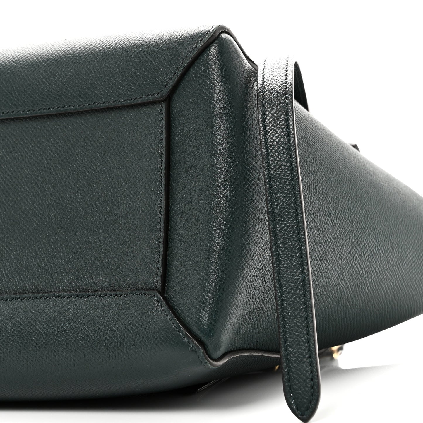 Grained Calfskin Micro Belt Bag Amazone