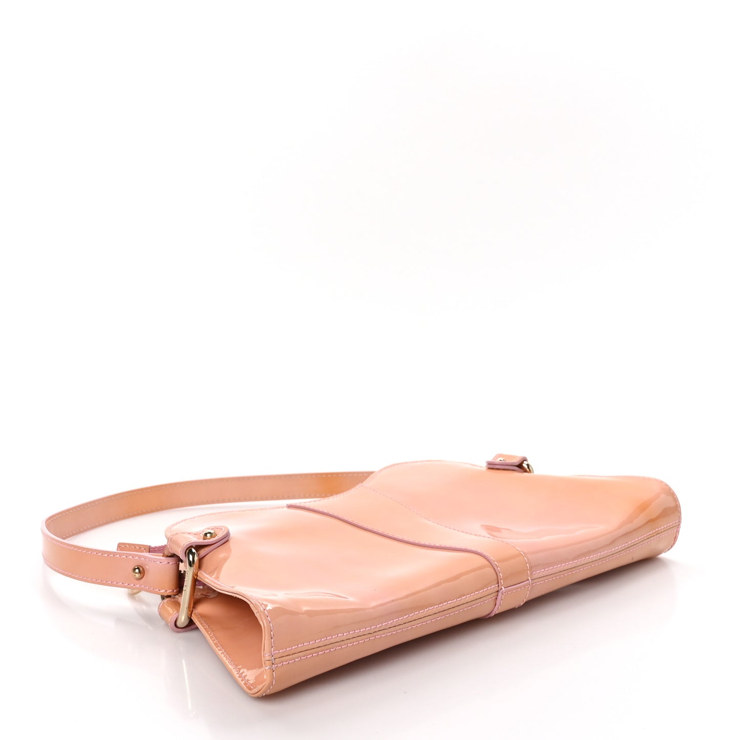 Patent Hobo Light Pink