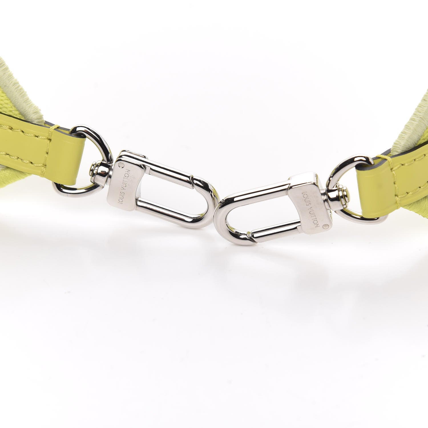 Louis Vuitton Jacquard Alma BB Shoulder Strap Yellow Citron 3 of 3