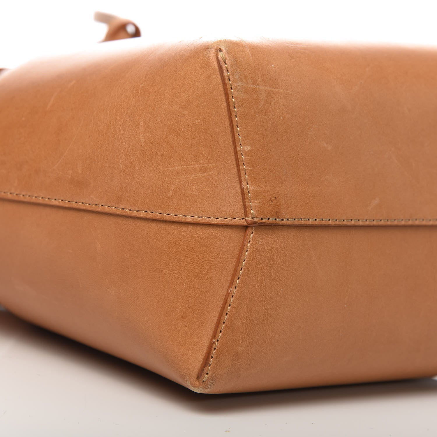 Mansur Gavriel Calfskin Mini Bucket Bag Cammello Rosa 9 of 13