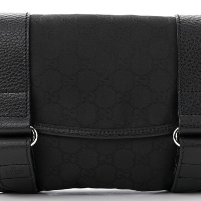 Gucci Monogram Waist Belt Bag Black 8 of 12