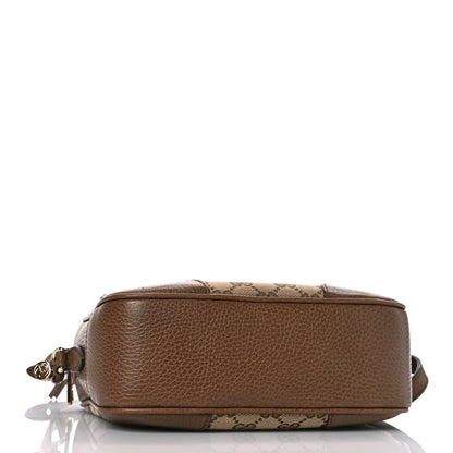 Gucci Monogram Mini Bree Messenger Bag Beige Tabacco 4 of 10