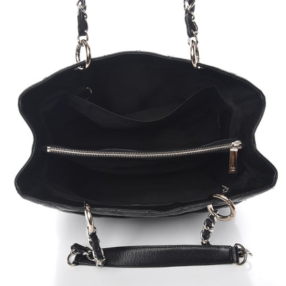 Chanel Caviar Quilted Grand Shopping Tote GST Black 5 of 15