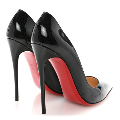 Christian Louboutin Patent So Kate 100 Pumps 39.5 Black 5 of 8