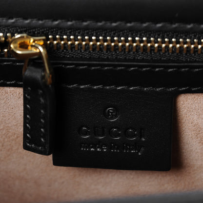 Gucci Calfskin Small Sylvie Shoulder Bag Black 8 of 10