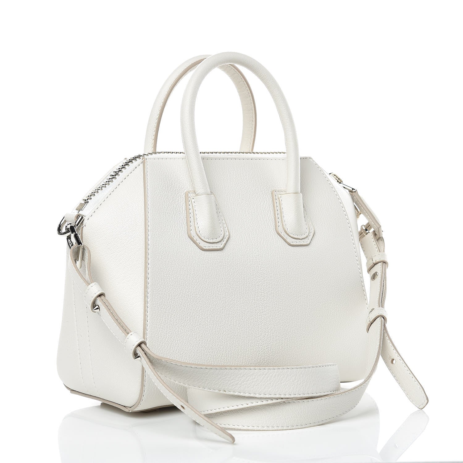 Givenchy Sugar Goatskin Mini Antigona White 3 of 13