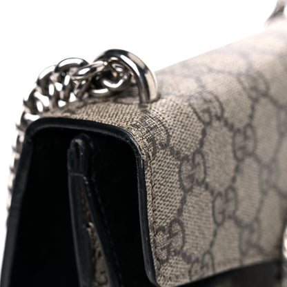 Gucci GG Supreme Monogram Mini Dionysus Shoulder Bag Black 20 of 21