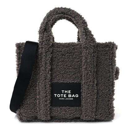 Marc Jacobs Polyester Cotton The Teddy Traveler Tote Bag Grey 1 of 7