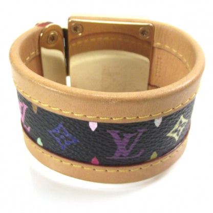 Louis Vuitton Monogram Multicolor S Lock Bracelet Noir 3 of 5