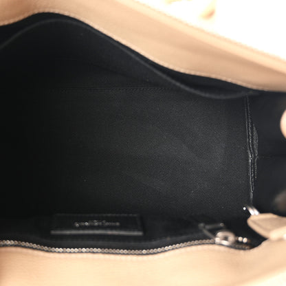 Saint Laurent Grained Calfskin Baby Sac De Jour Souple Dark Beige 5 of 10