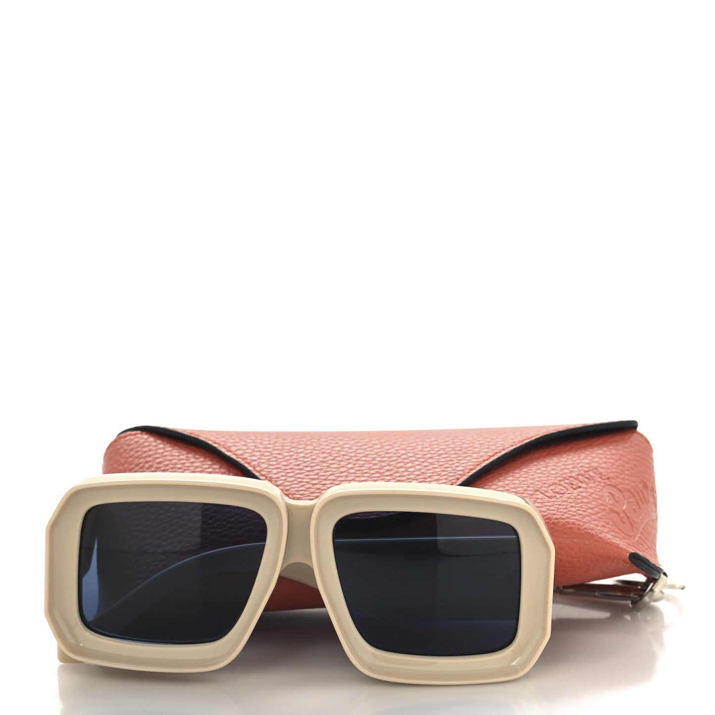 Acetate Paula's Ibiza Dive In Mask Sunglasses LW40064U Beige