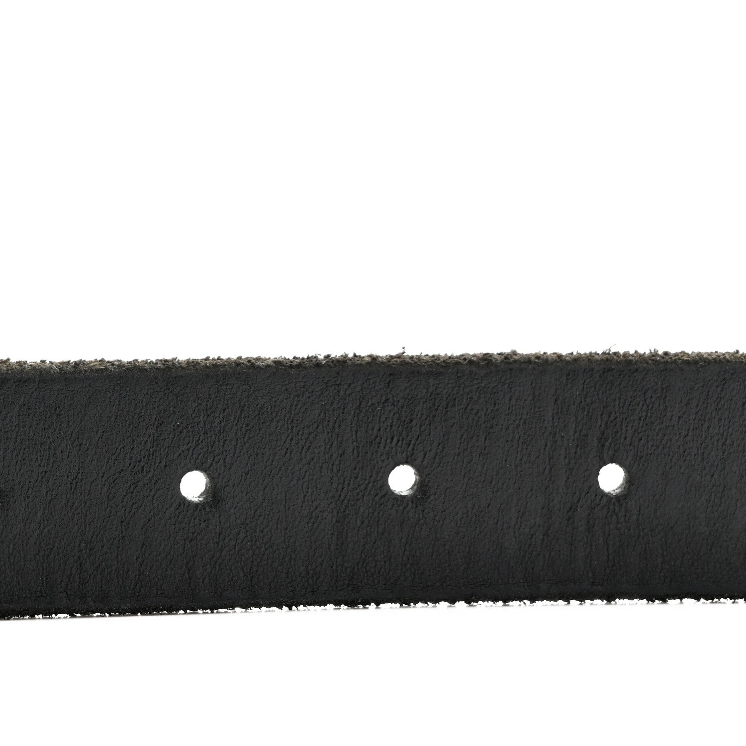 Gucci Calfskin Brass Feline Buckle Belt 110 44 Black 3 of 6
