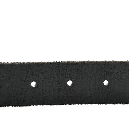 Gucci Calfskin Brass Feline Buckle Belt 110 44 Black 3 of 6