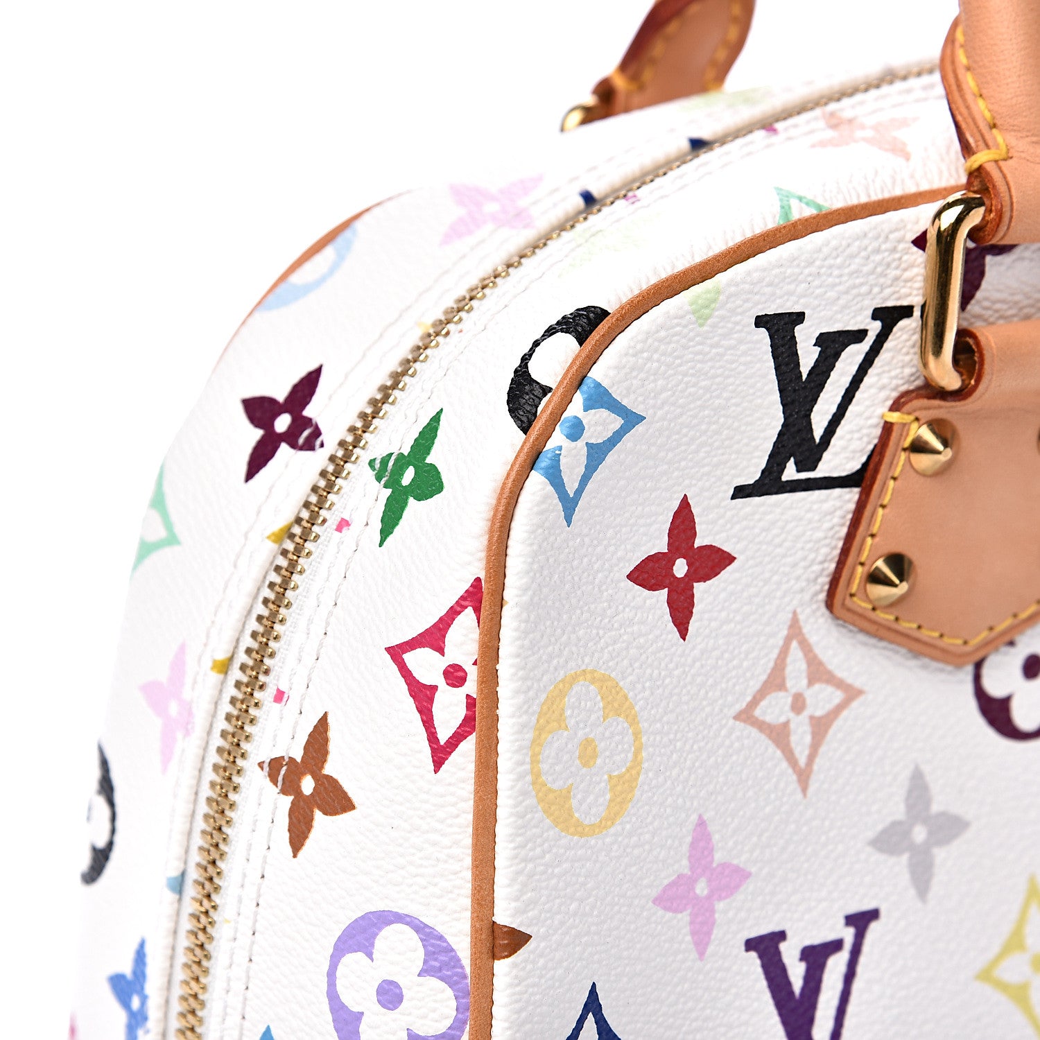 Louis Vuitton Monogram Multicolor Trouville White 9 of 9