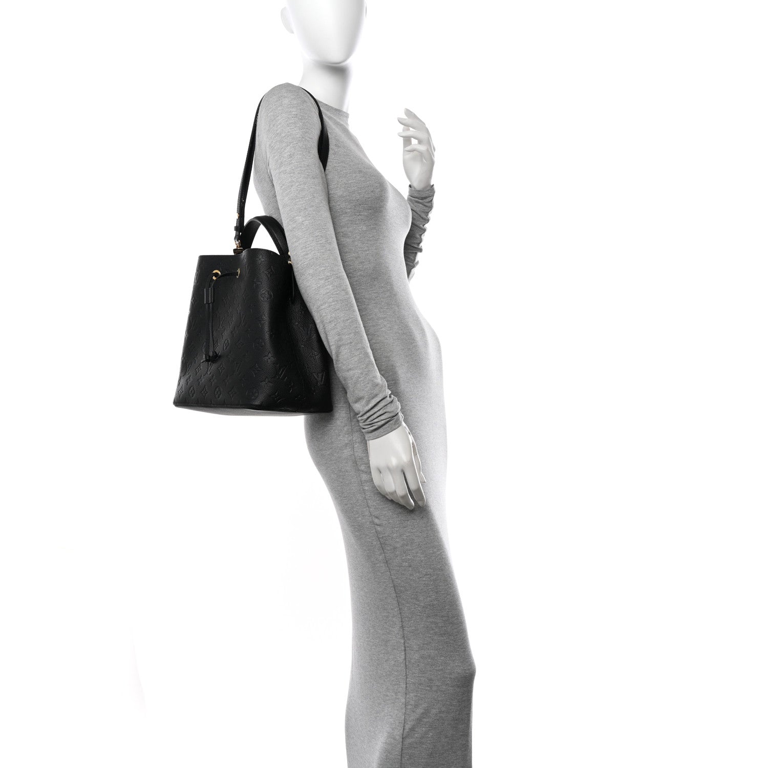 Louis Vuitton Empreinte Neonoe MM Black 2 of 9