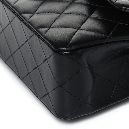 Chanel Lambskin Quilted Small Double Flap Black 9 of 12