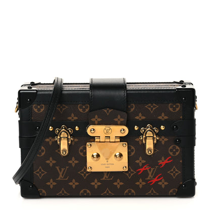 Louis Vuitton Monogram Petite Malle Black 1 of 9
