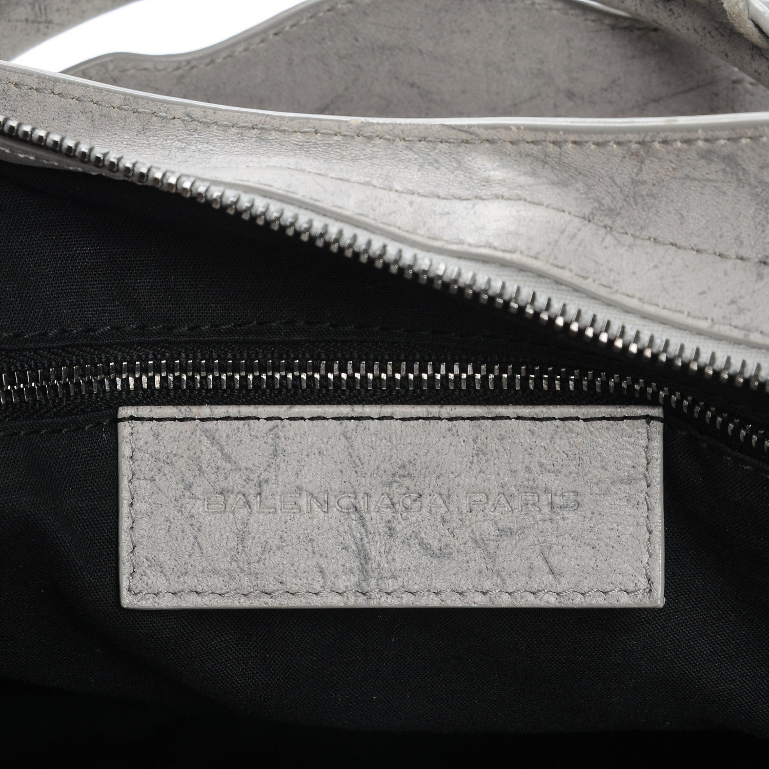 Balenciaga Agneau Marble Hardware City Grey 6 of 8