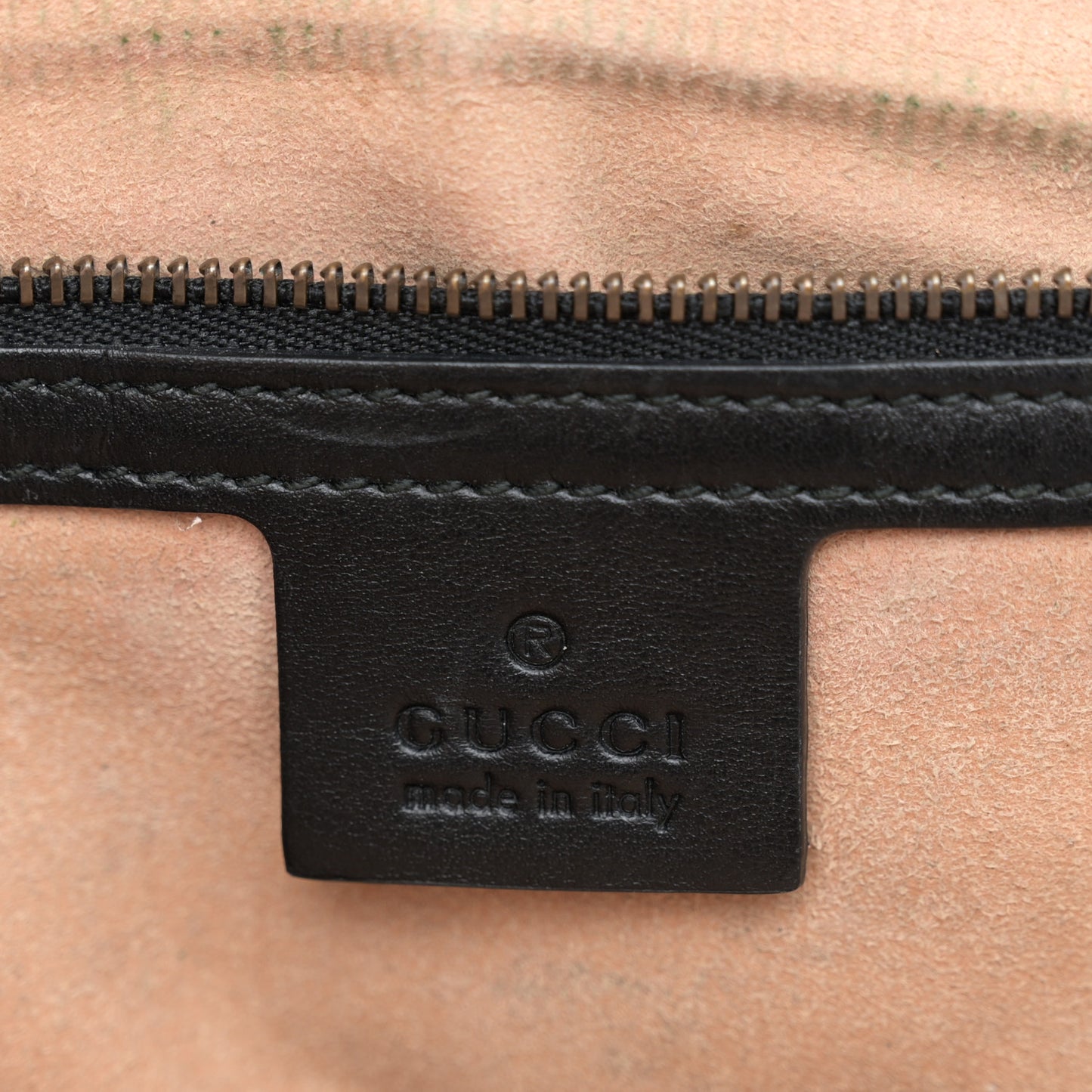 Calfskin Matelasse Small GG Marmont Shoulder Bag Black