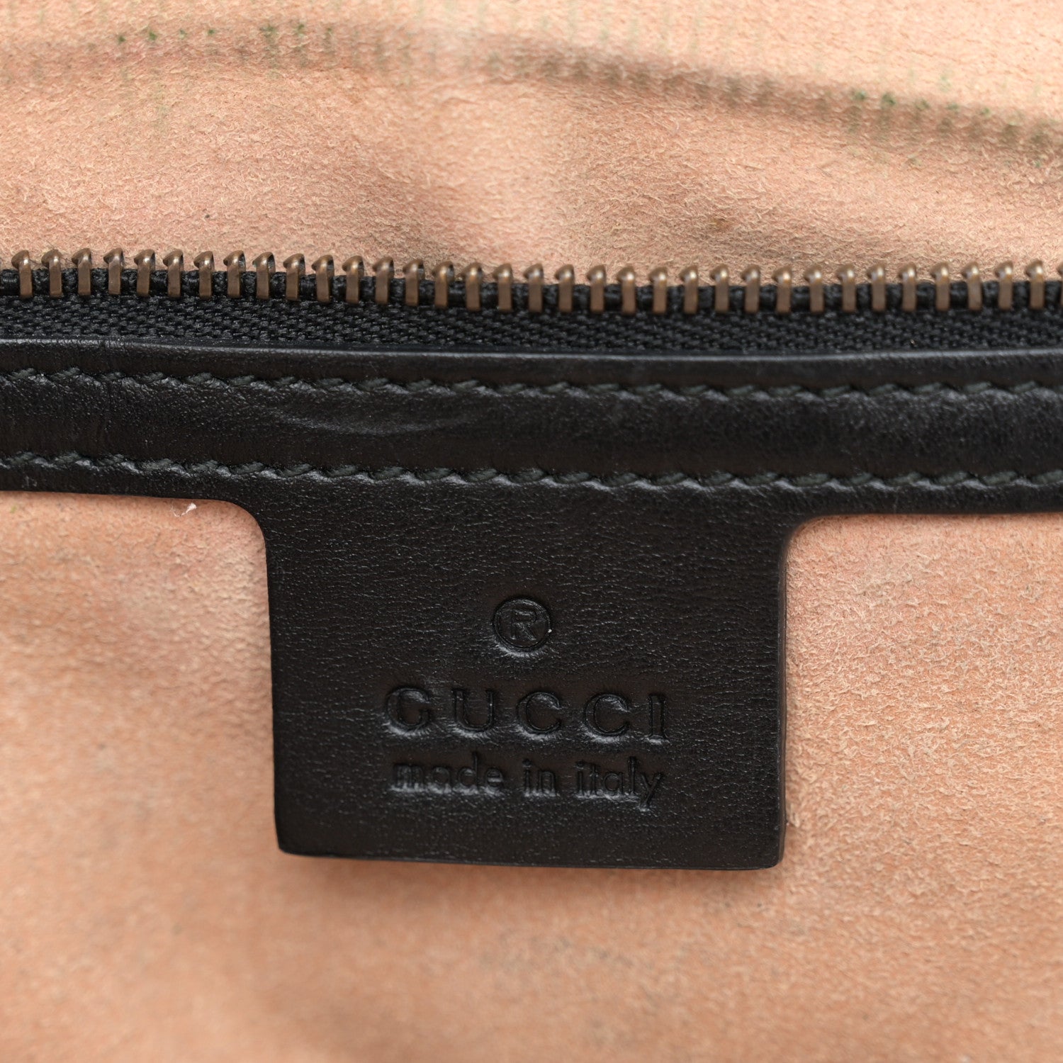 Gucci Calfskin Matelasse Small GG Marmont Shoulder Bag Black 6 of 12