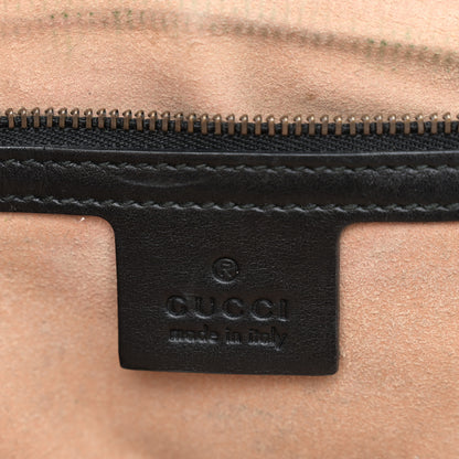 Gucci Calfskin Matelasse Small GG Marmont Shoulder Bag Black 6 of 12