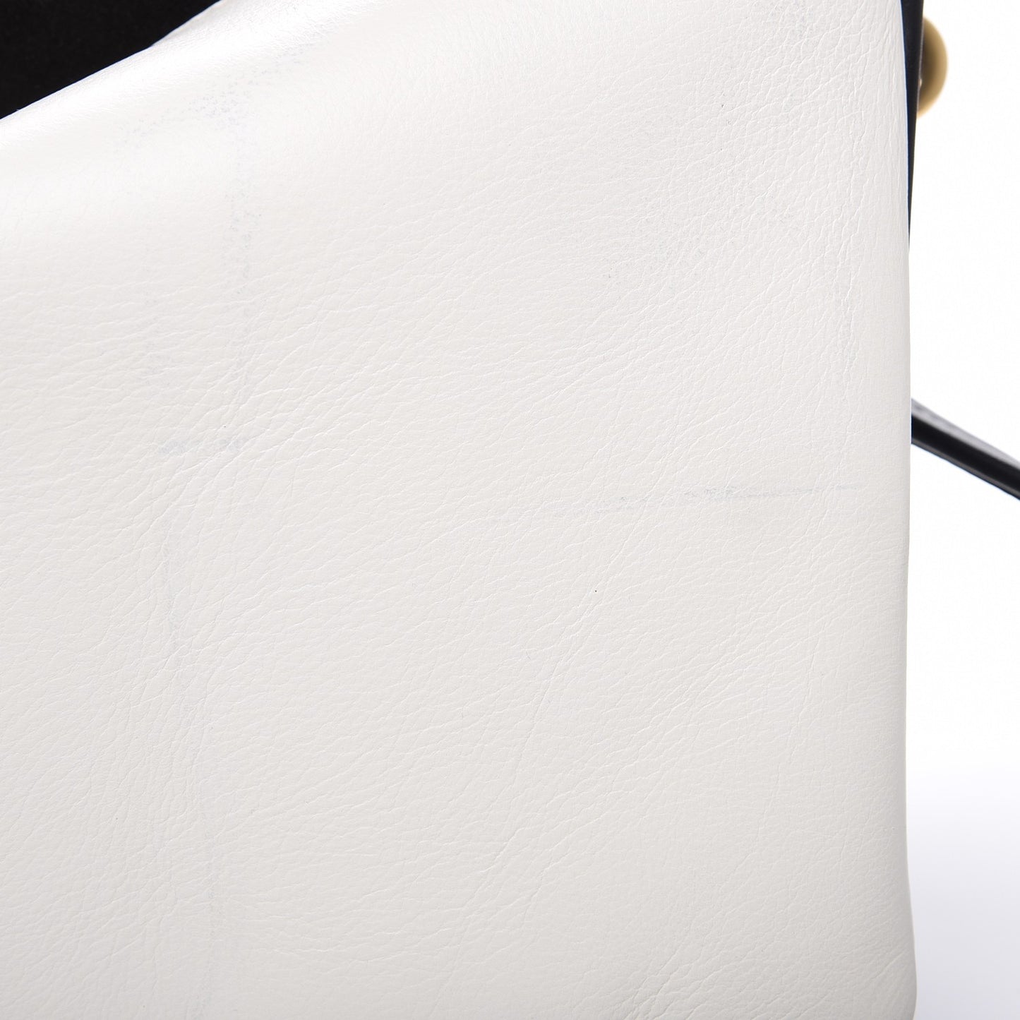 Calfskin Folded Cabas Black White