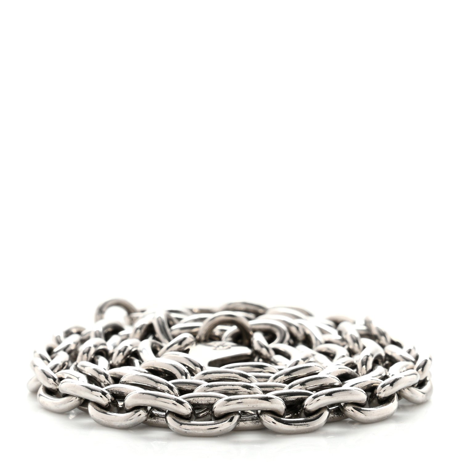 Louis Vuitton Epi Trunk Wallet Chain Shoulder Strap Silver 2 of 3