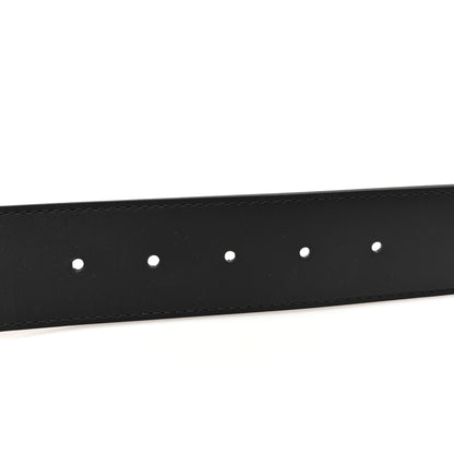 Louis Vuitton Monogram Calfskin 40mm LV Initiales Reversible Belt 100 40 Black 3 of 5