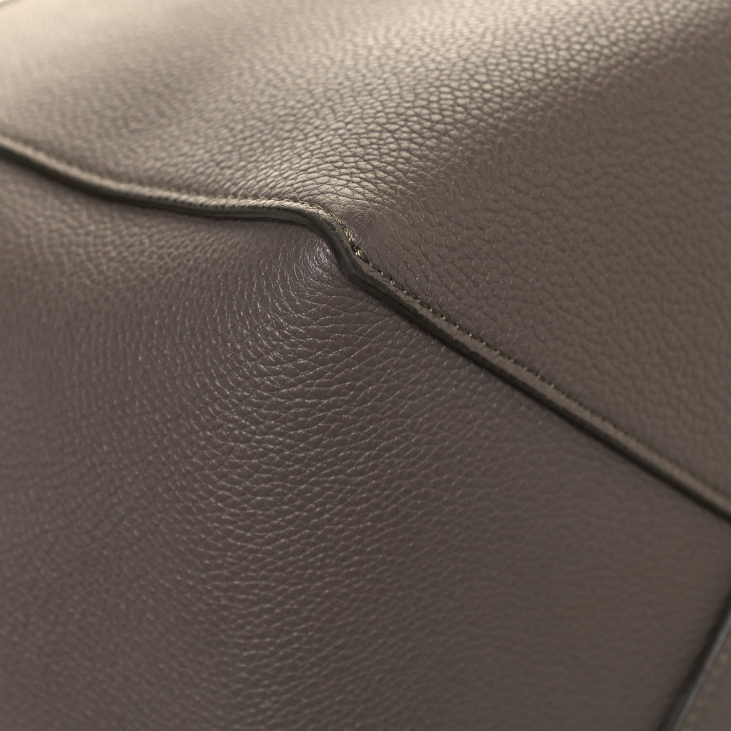 Celine Soft Grained Calfskin Medium Belt Cabas Phantom Taupe 7 of 10