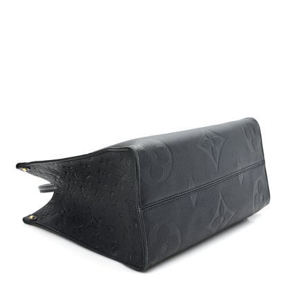 Louis Vuitton Empreinte Monogram Giant Onthego MM Black 4 of 12