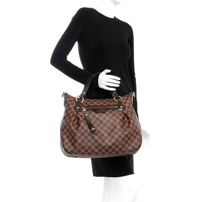 Louis Vuitton Damier Ebene Evora MM 3 of 8