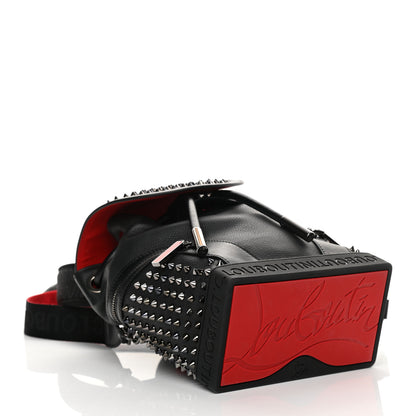 Christian Louboutin Calfskin Spiked Small Explorafunk Backpack Black 4 of 10
