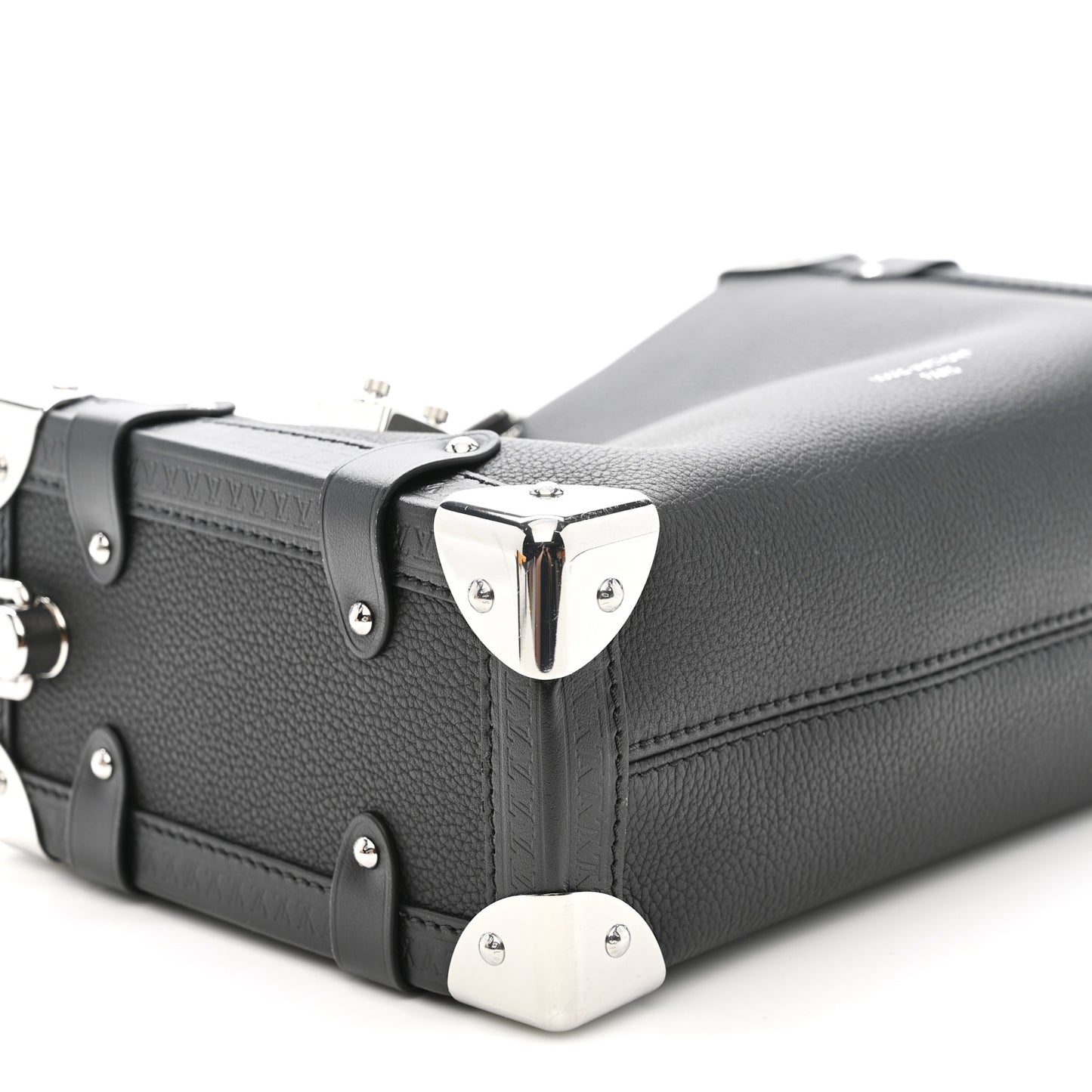 Calfskin Side Trunk MM Black
